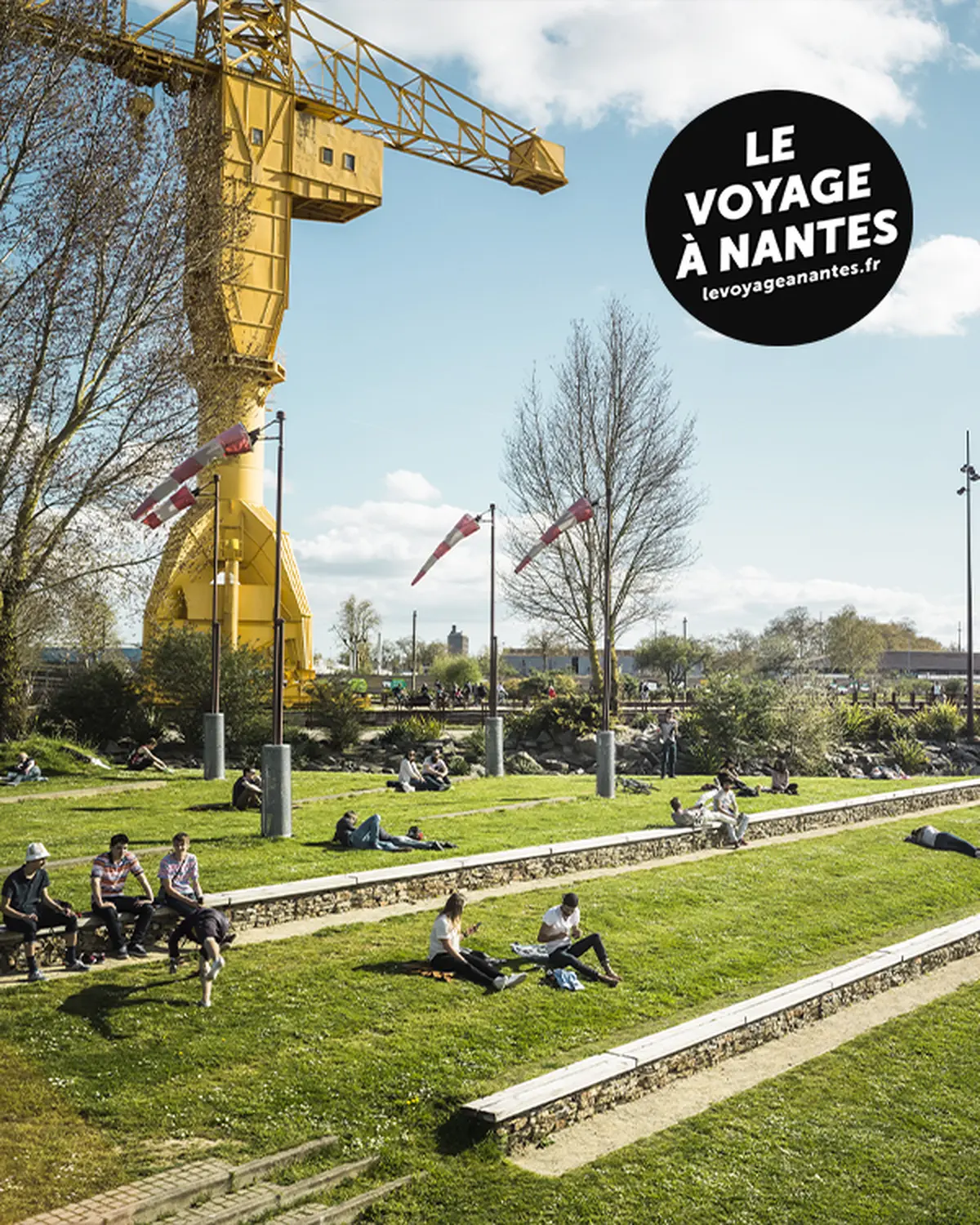 Une journée au Parc des Chantiers de Nantes : expositions, concerts et animations en plein air