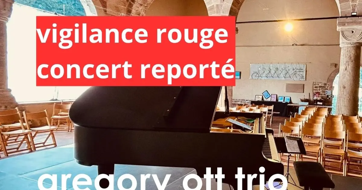 Concert du Gregory Ott Trio à l'Abbaye de Marbach