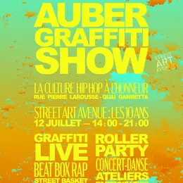 L'Auber Graffiti Show à Aubervilliers : graffiti, hip-hop et cultures urbaines au bord du Canal Saint-Denis