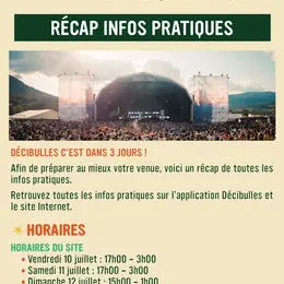 Festival Décibulles à Neuve-Église : infos pratiques pour préparer votre venue