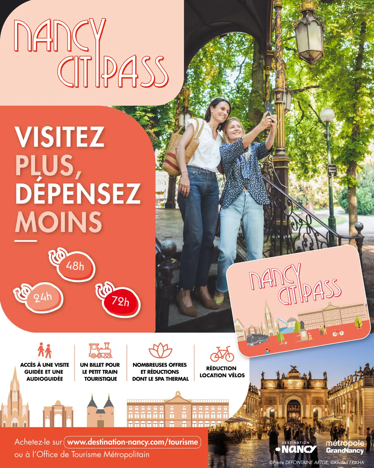 Le Nancy CityPass et les animations estivales pour visiter Nancy sans se ruiner