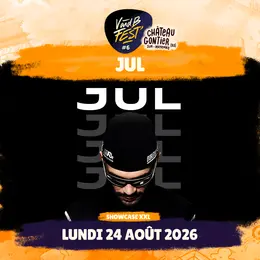 JUL en showcase XXL au V and B Fest' à Château-Gontier-sur-Mayenne