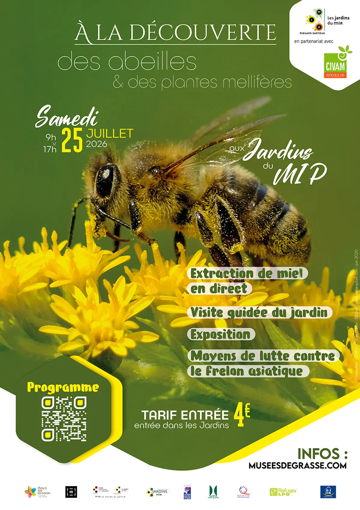 Saison estivale aux Jardins du MIP de Mouans-Sartoux : spectacles, ateliers et nocturnes