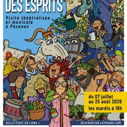 La Comédie des Esprits : visite théâtralisée à Pézenas et Agde