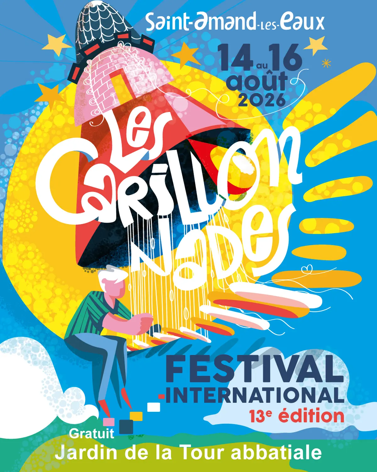 Les Carillonnades de Saint-Amand-les-Eaux : festival de carillon et spectacles en plein air