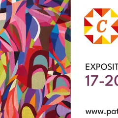 Carrefour Européen du Patchwork à Lièpvre : exposition de Geneviève Attinger