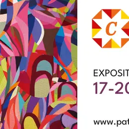 Carrefour Européen du Patchwork à Lièpvre : exposition de Geneviève Attinger