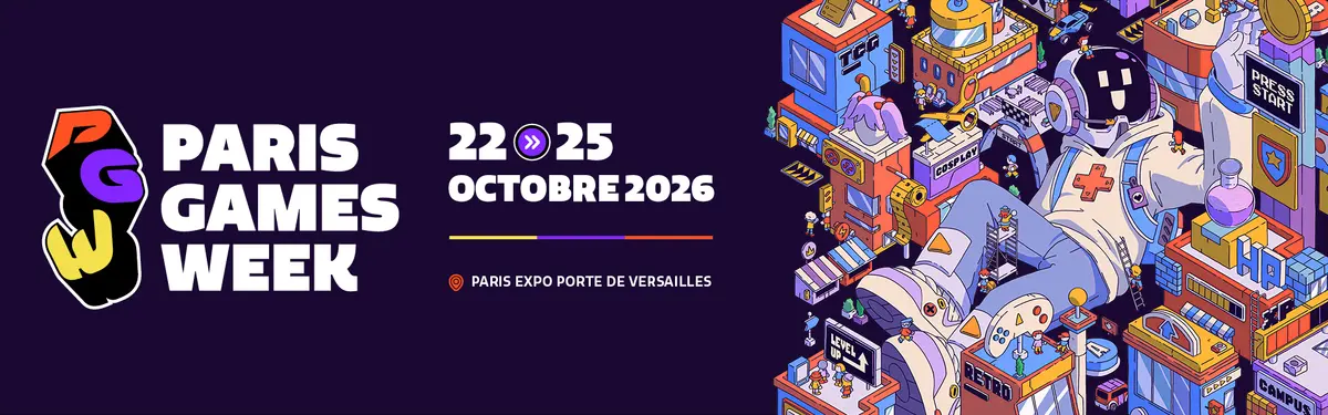 Paris Games Week : réservez vos billets pour le 15e anniversaire du salon du jeu vidéo