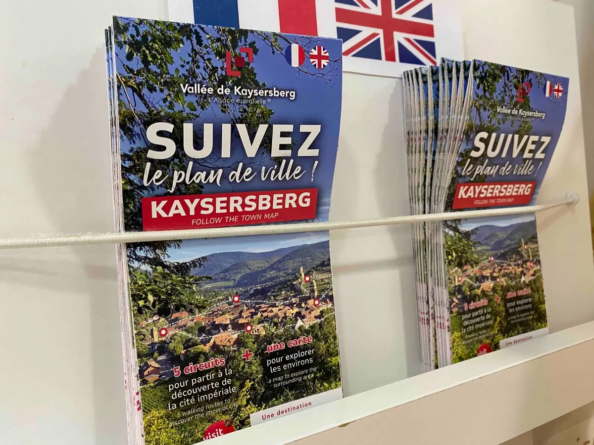 Le nouveau plan de visite de Kaysersberg pour explorer la ville et sa vallée autrement