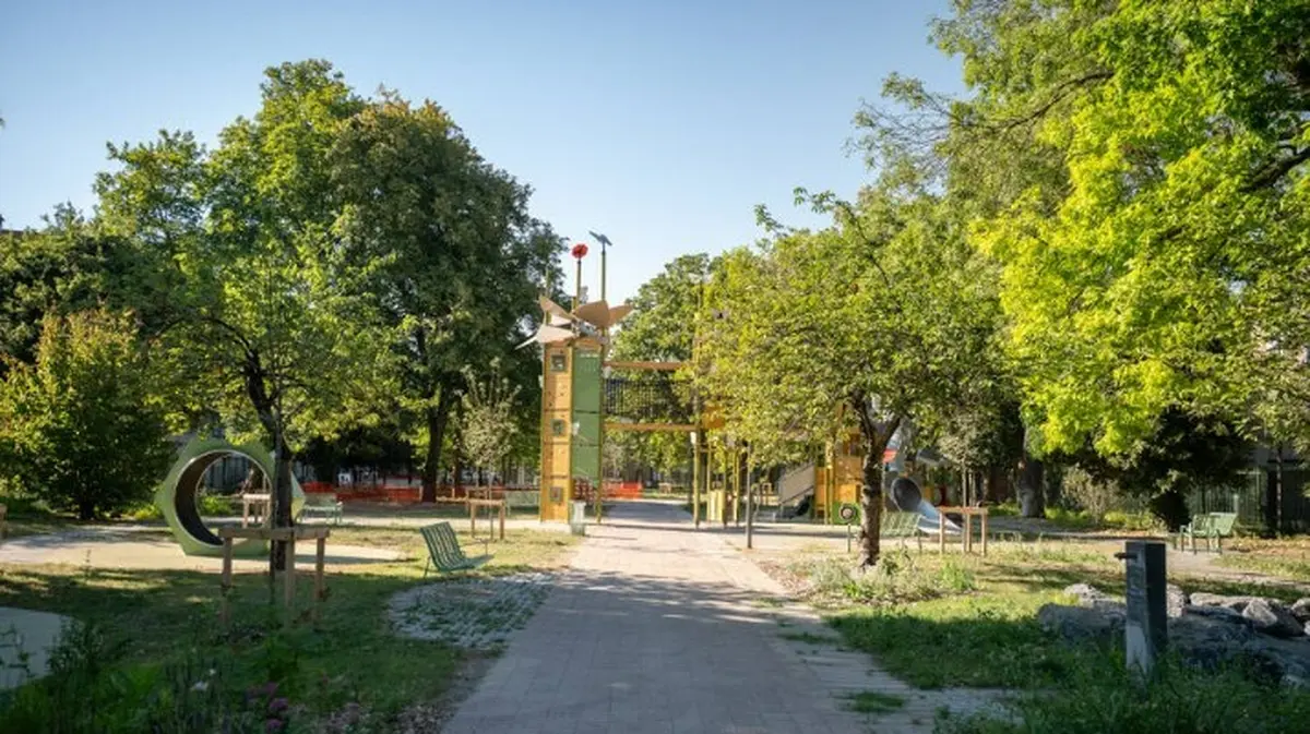 Réouverture du square Ghesquière à Wazemmes : un espace vert rénové pour tous