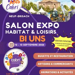 Salon Bi Uns à Neuf-Brisach, place d'Armes