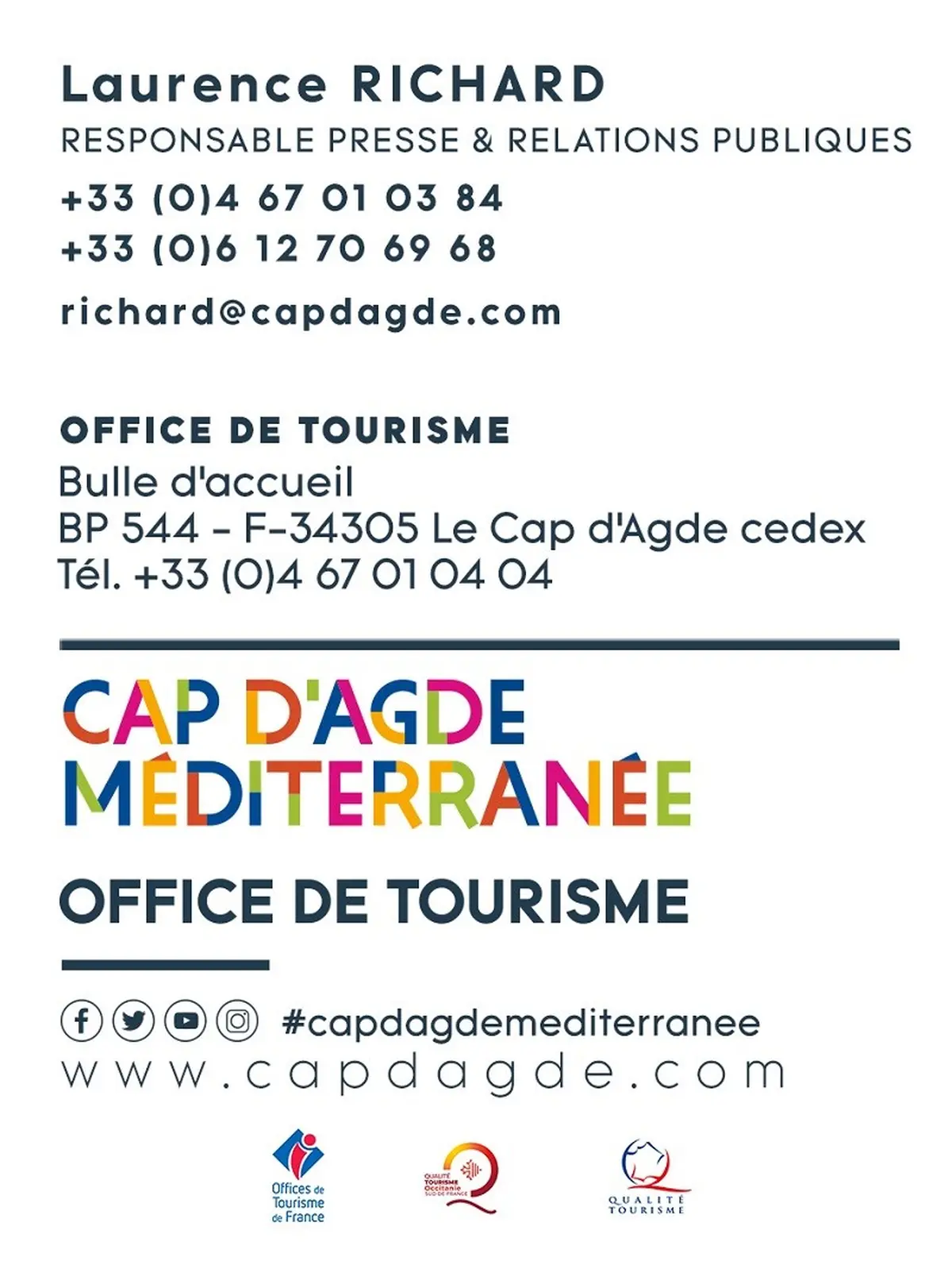 Bilan touristique à mi-été au Cap d'Agde : les chiffres de la saison 2026