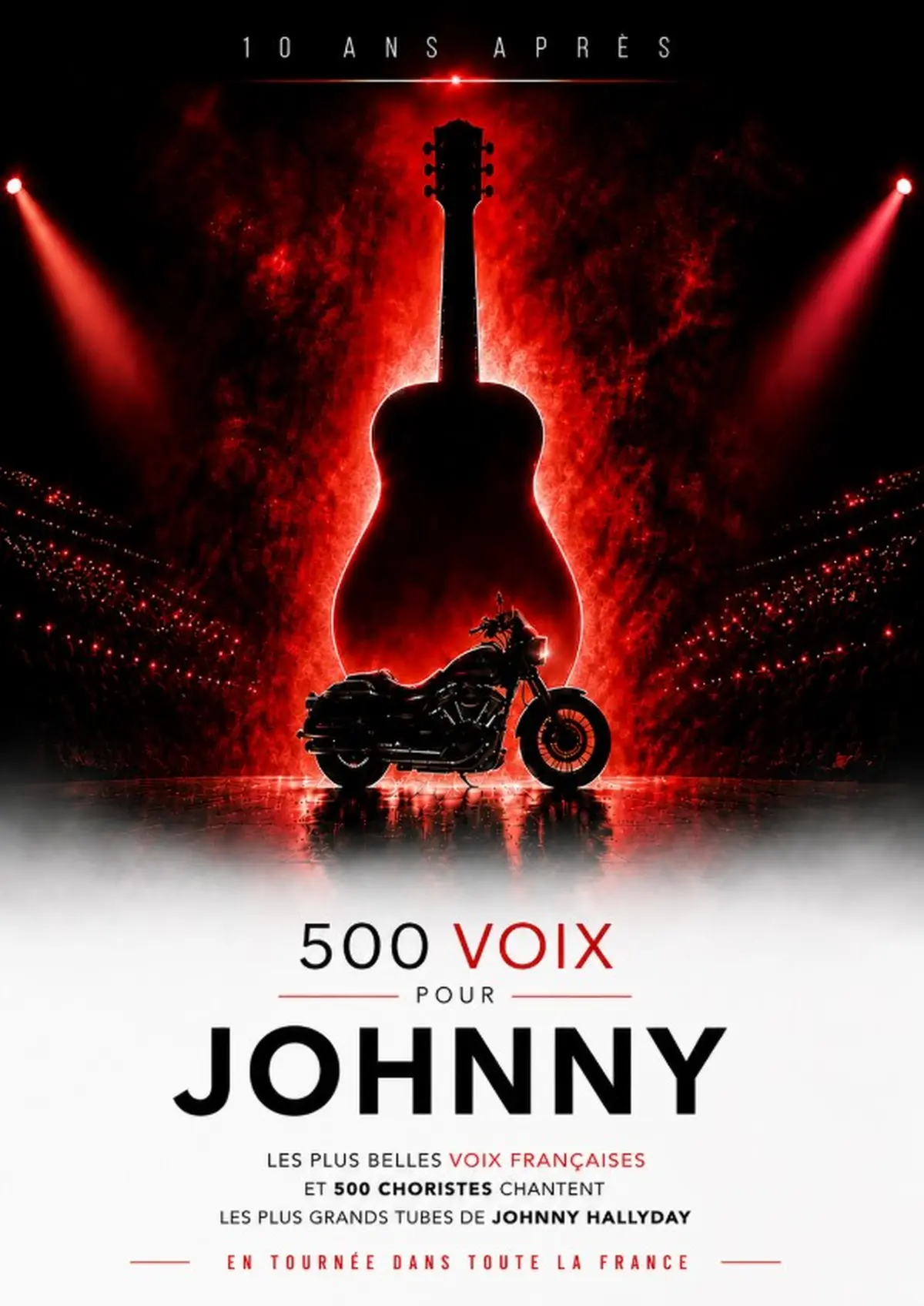 500 voix pour Johnny : la tournée hommage dans les Zéniths de France