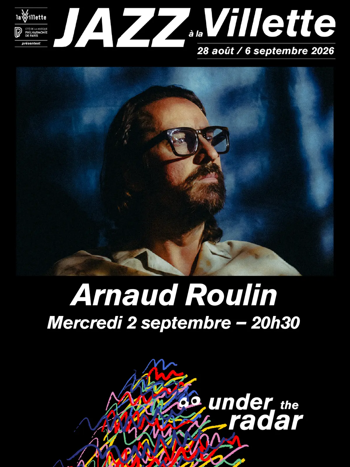 Arnaud Roulin en concert au Studio de l'Ermitage à Paris pour Voyage Pentatonique