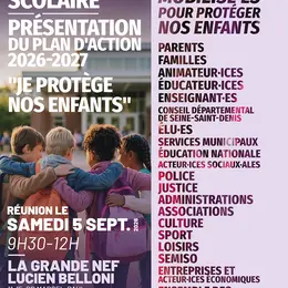 Conférence sur la protection de l'enfance à L'Île-Saint-Denis