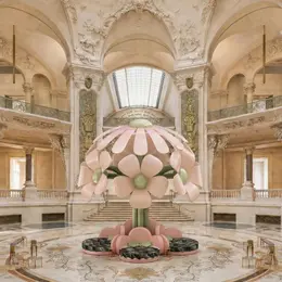 Le Grand Bouquet au Grand Palais : l'installation d'Uchronia pour Paris Design Week