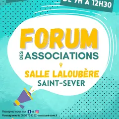 Forum des Associations à Saint-Sever, salle Laloubère