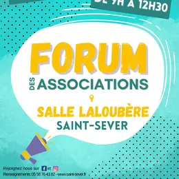 Forum des Associations à Saint-Sever, salle Laloubère