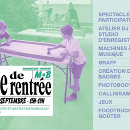 Fête de rentrée à Bizarre! : spectacles, ateliers et jeux à La Machinerie de Vénissieux