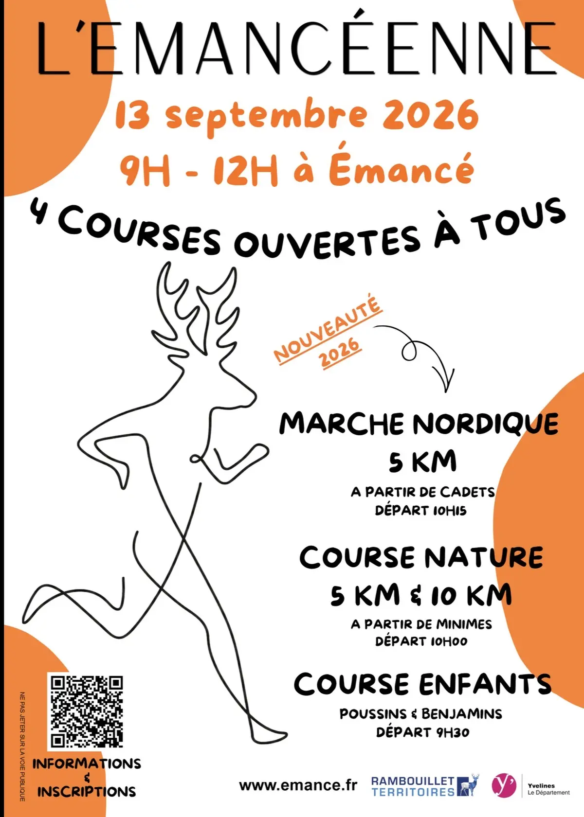 L'Émancéenne : courses nature et marche nordique à Émancé