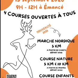 L'Émancéenne : courses nature et marche nordique à Émancé