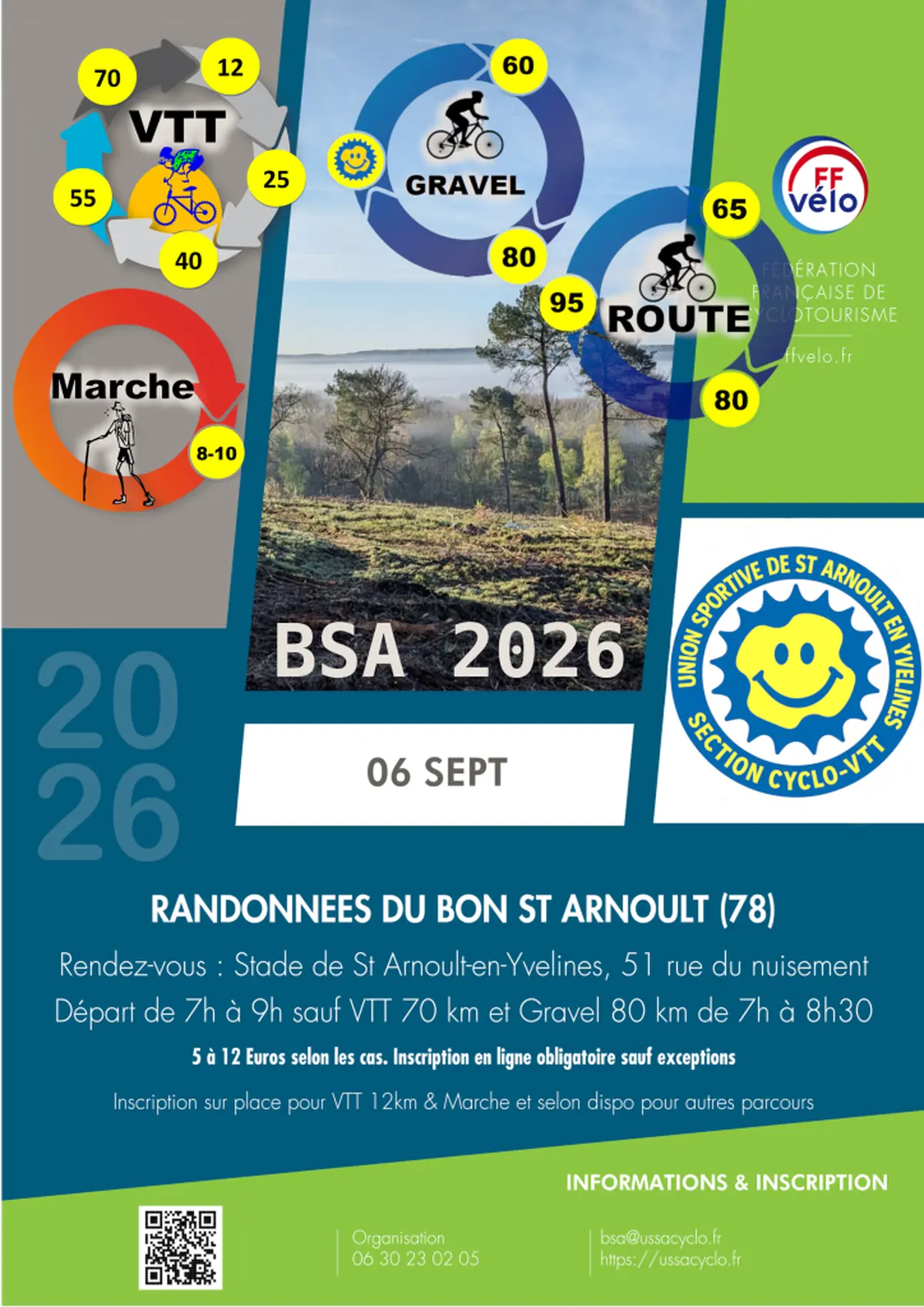 Randonnées VTT, Gravel et marche à Saint-Arnoult-en-Yvelines