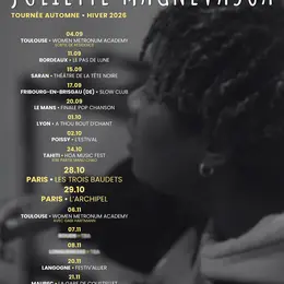 Juliette Magnevasoa en concert : une tournée d'automne entre folk intime et horizons lointains