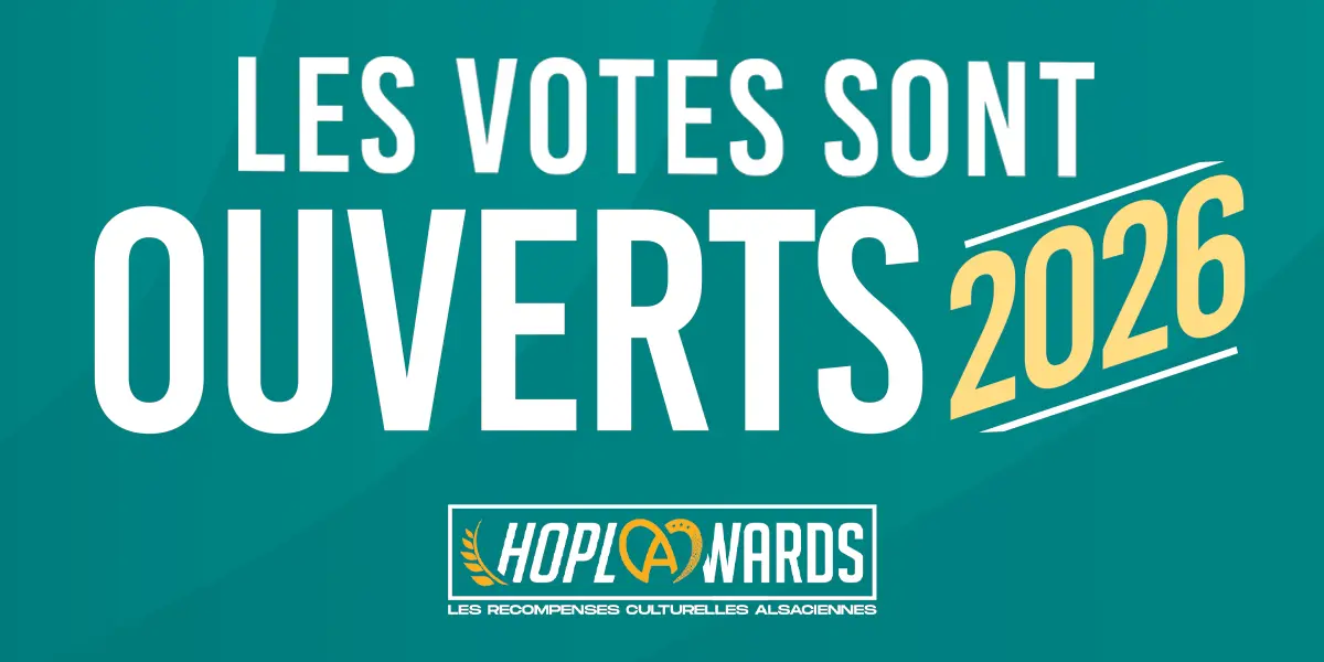 Hopl'Awards 2026 : la cérémonie culturelle alsacienne de retour pour une 15e édition à Strasbourg