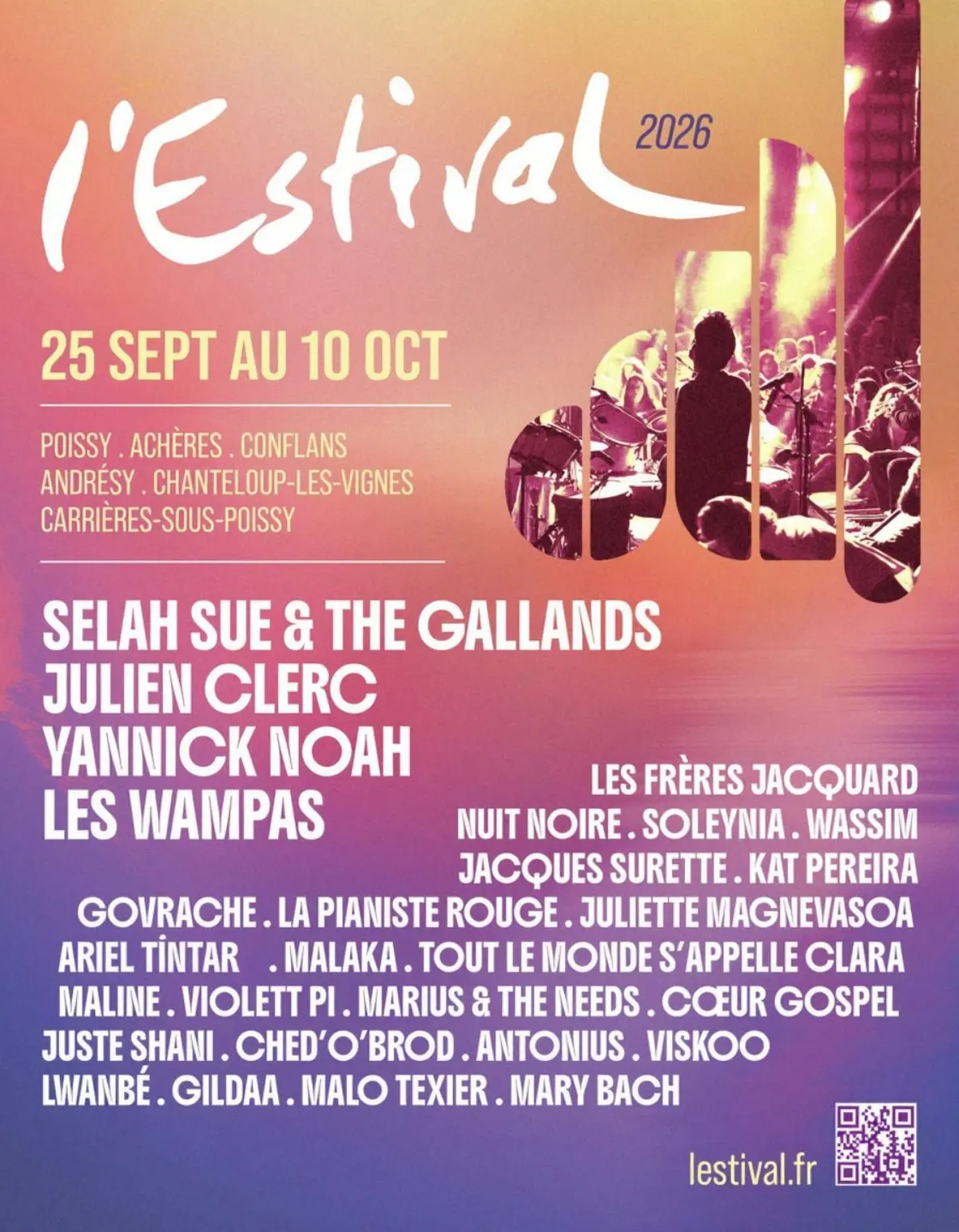 L'Estival : le Festival de Musique Francophone dans les Yvelines