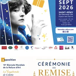 Remise du Prix Raymond Devos à la Biennale Mondiale de la Reliure d'Art à Saint-Rémy-lès-Chevreuse