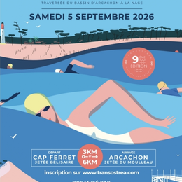 La TransOstrea : traversée à la nage à Arcachon