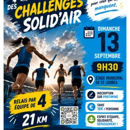 Relais des Challenges Solid'air à Saint-Loubès : une course solidaire en équipe