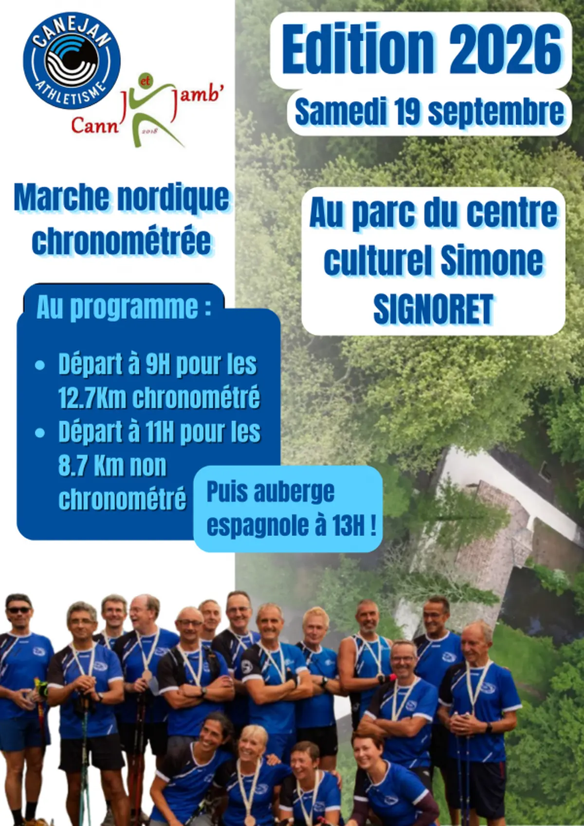 Marche sportive à Canéjan : Cann' & Jamb