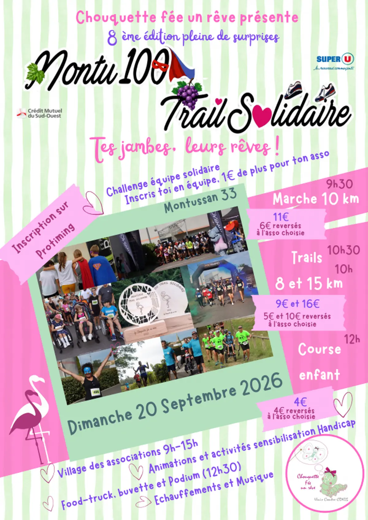 Montu 100 : trail solidaire à Montussan pour courir avec du sens