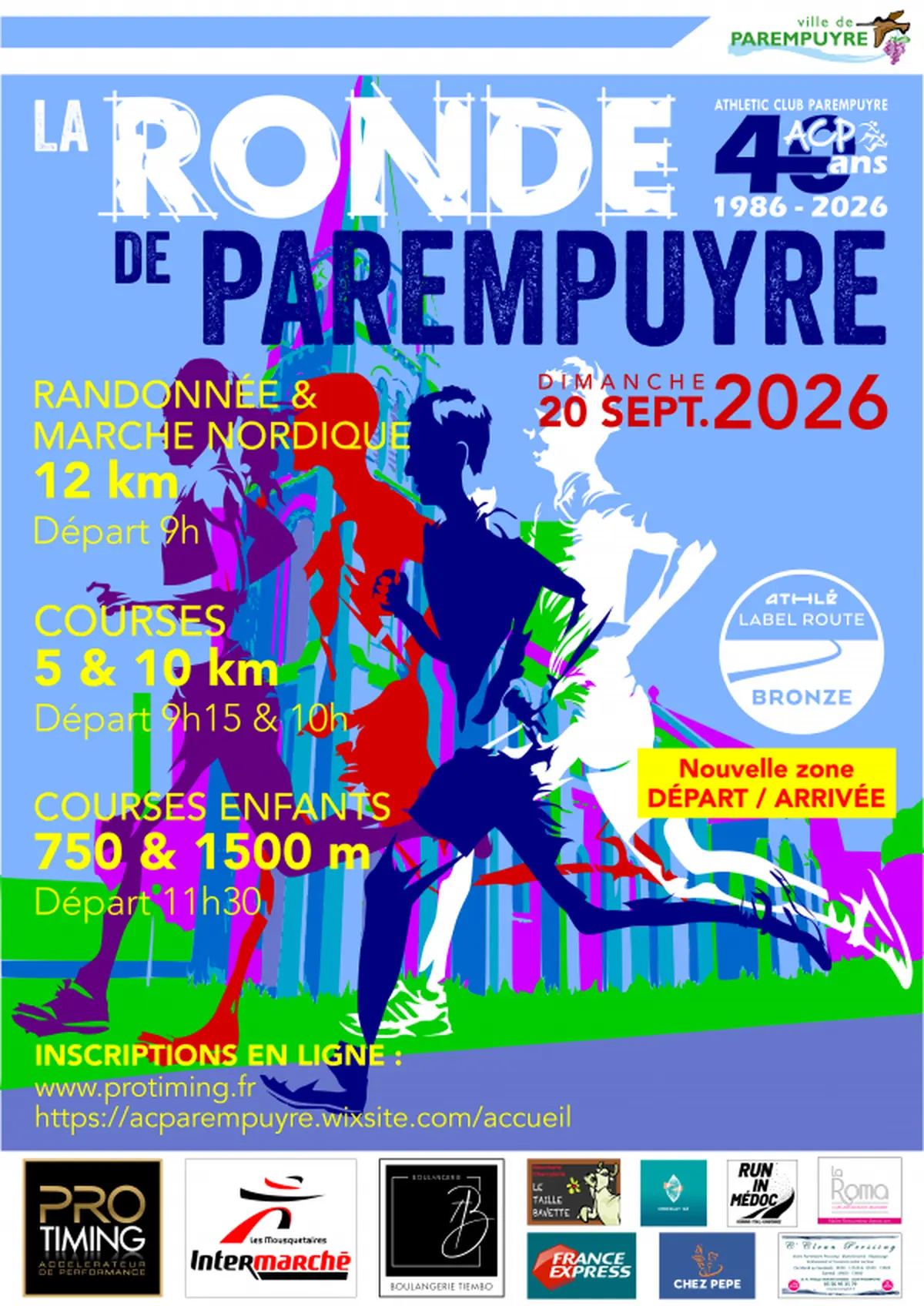 La Ronde de Parempuyre : course à pied et randonnée à Parempuyre