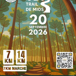 Trail de Mios au Parc Birabeille : course à pied et marche en Gironde