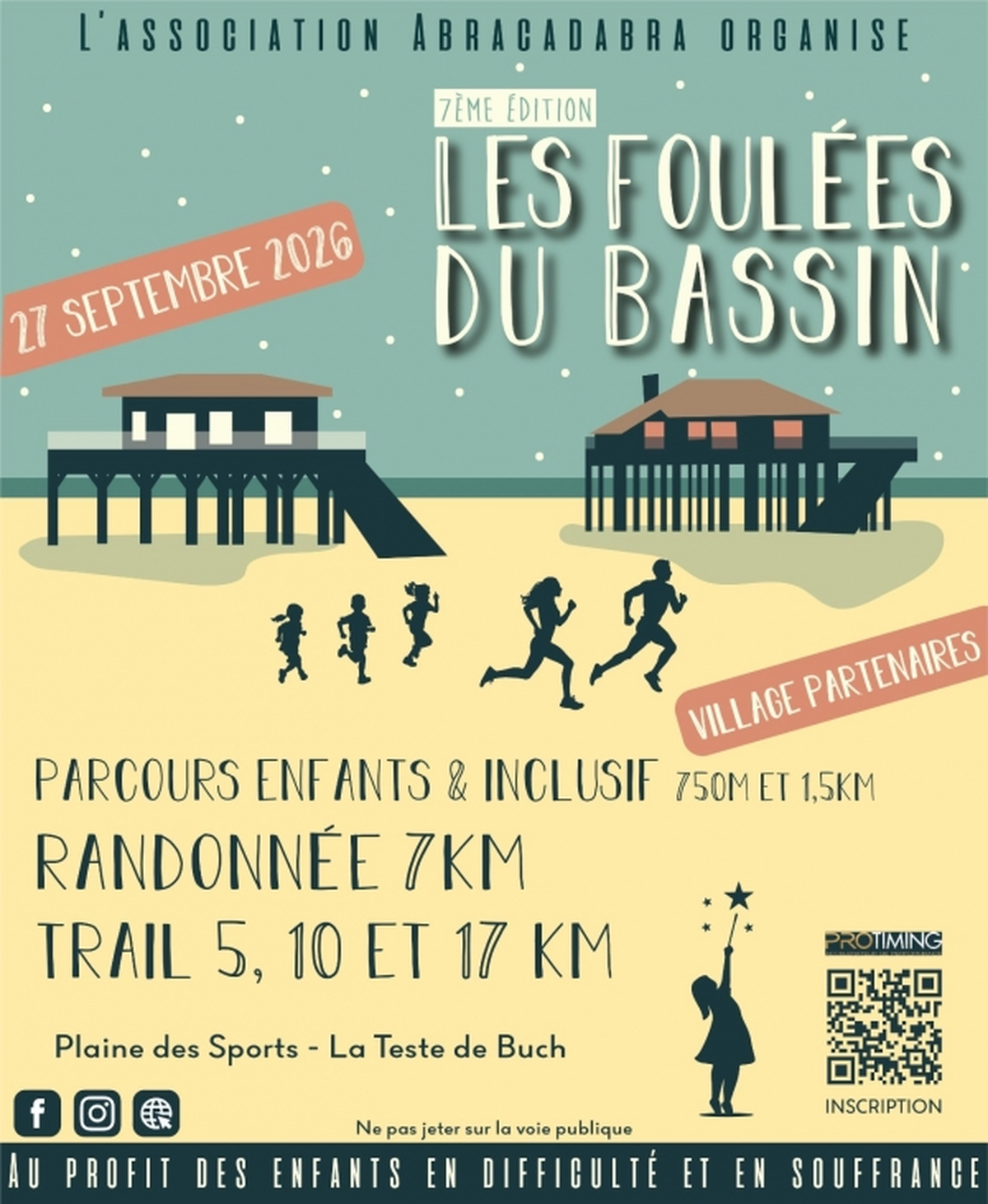 Les Foulées du Bassin : trail et randonnée à La Teste-de-Buch