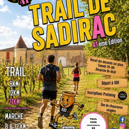 Trail de Sadirac : course à pied au cœur des coteaux girondins