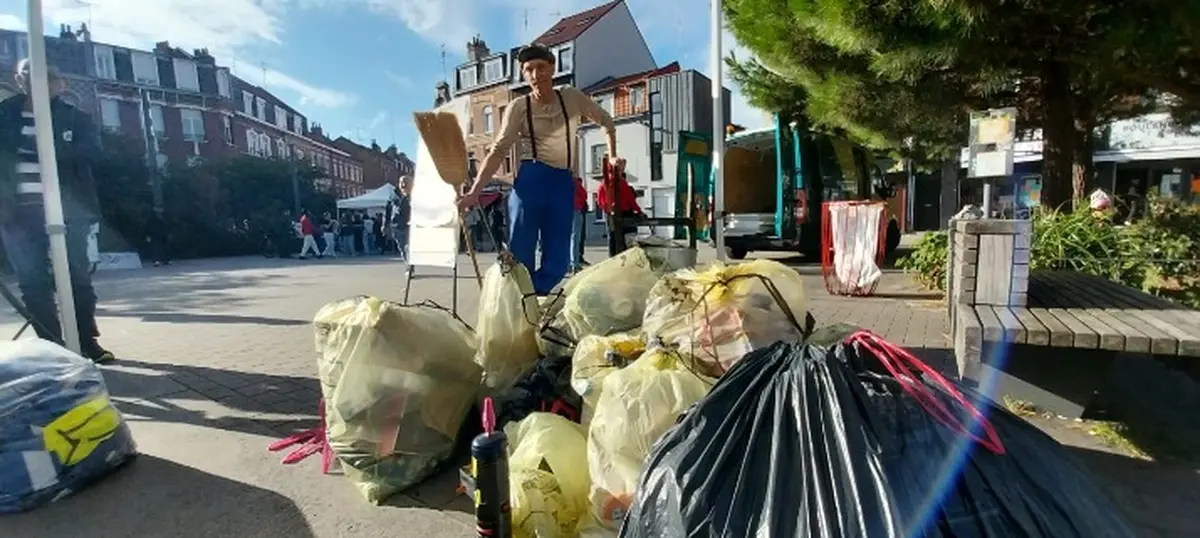 Nettoyage citoyen à Lille : grande journée participative dans le quartier Moulins
