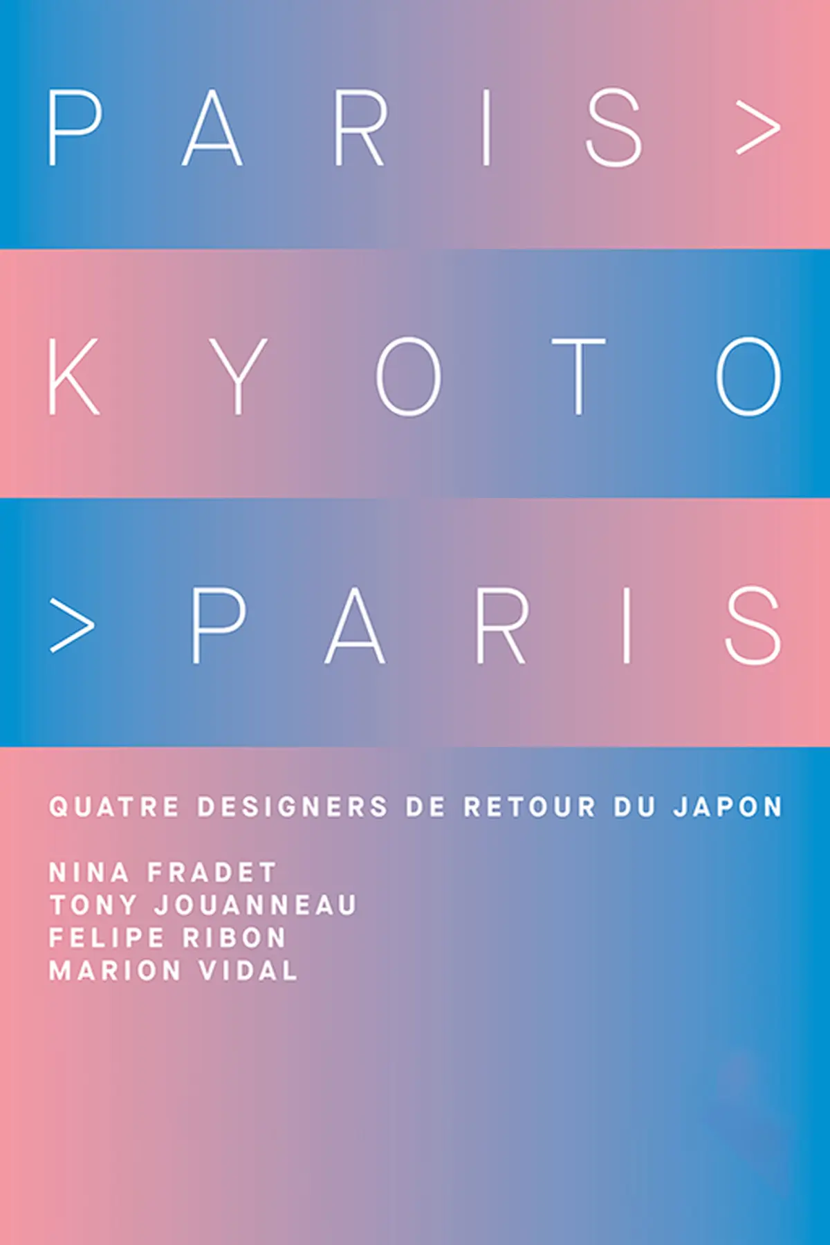 Exposition de design au musée des Arts décoratifs de Paris : quatre créateurs de retour de Kyoto