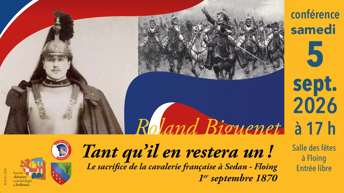 Conférence sur le sacrifice de la cavalerie française à Sedan et Floing en 1870