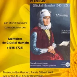 Conférence sur Glückel Hameln au musée judéo-alsacien de Bouxwiller