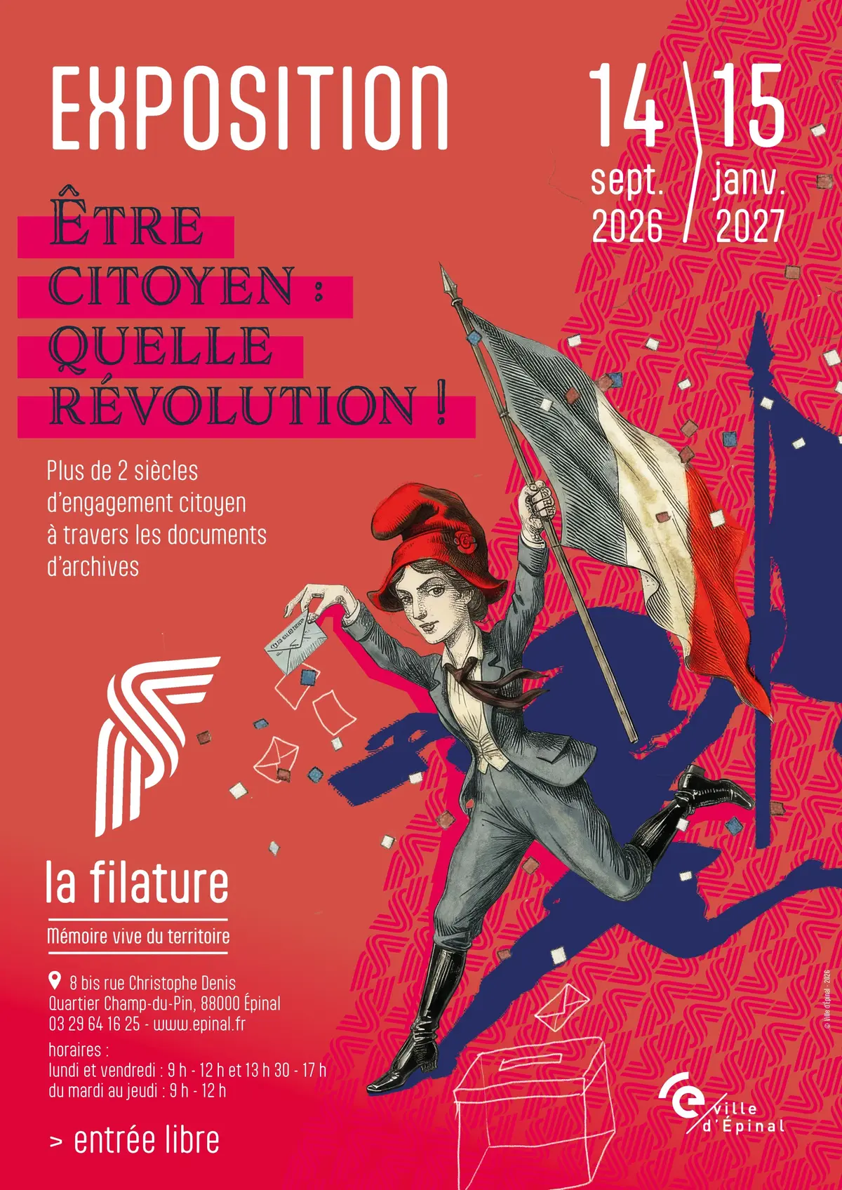 Exposition sur la citoyenneté à Épinal : deux siècles d'engagement citoyen à travers les archives