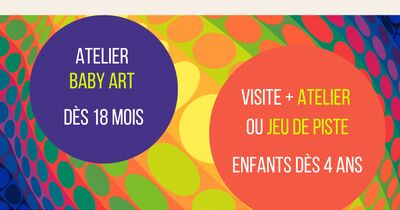 Ateliers ludiques et &eacute;ducatifs autour de l'art optique &agrave; la Fondation Vasarely d'Aix-en-Provence