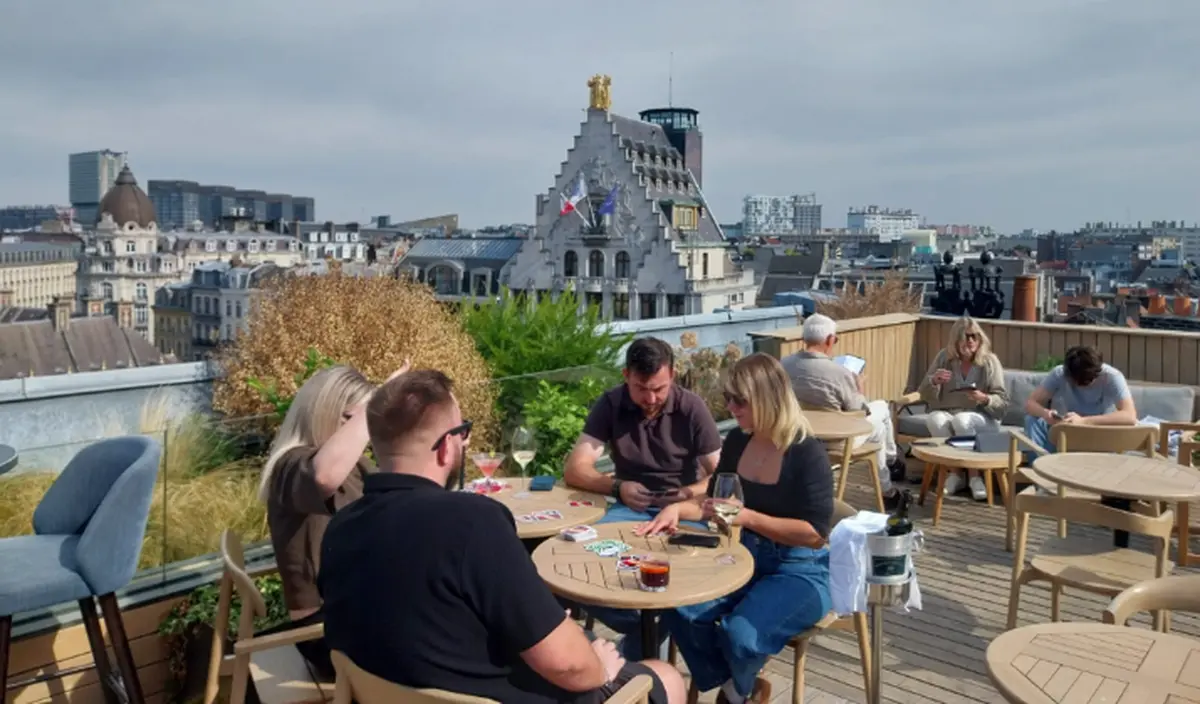 Le rooftop du Grand Hôtel Bellevue pour découvrir Lille sous un autre angle
