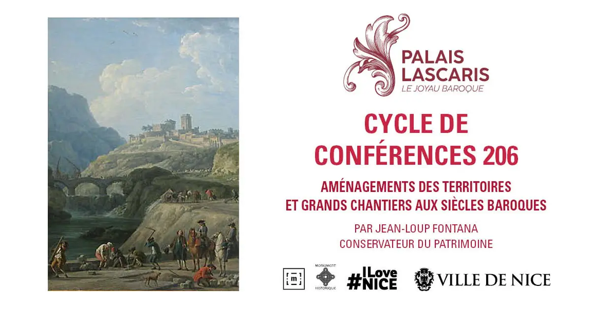 Conférence de Jean-Loup Fontana sur les éléments au Palais Lascaris de Nice