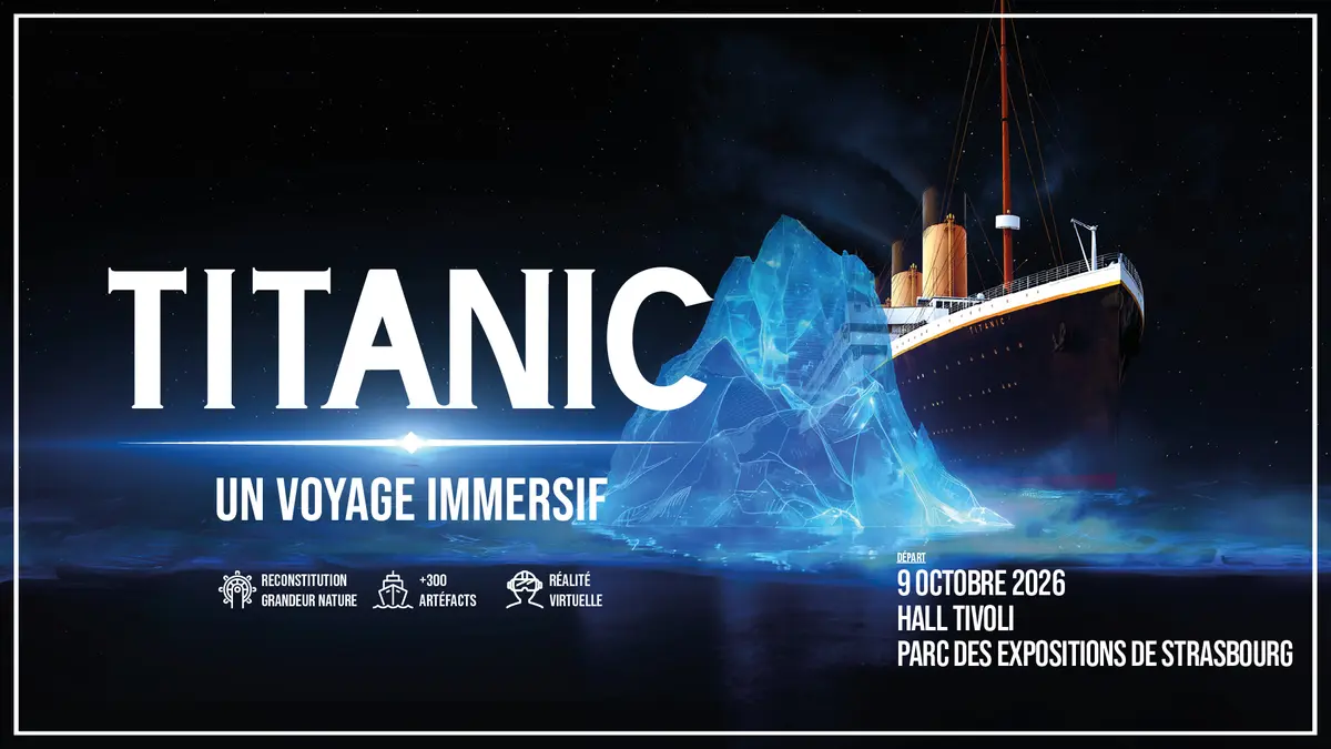 Exposition immersive sur le Titanic à Strasbourg, entre artefacts historiques et réalité virtuelle