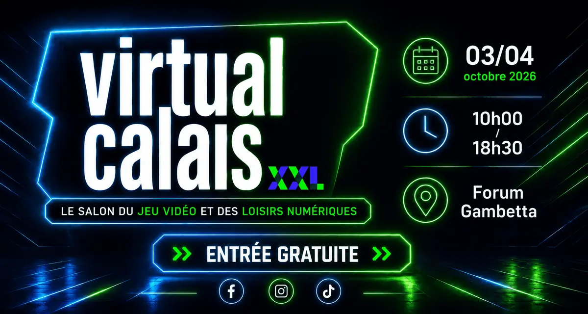 Virtual Calais XXL : le salon jeu vidéo et numérique au Forum Gambetta