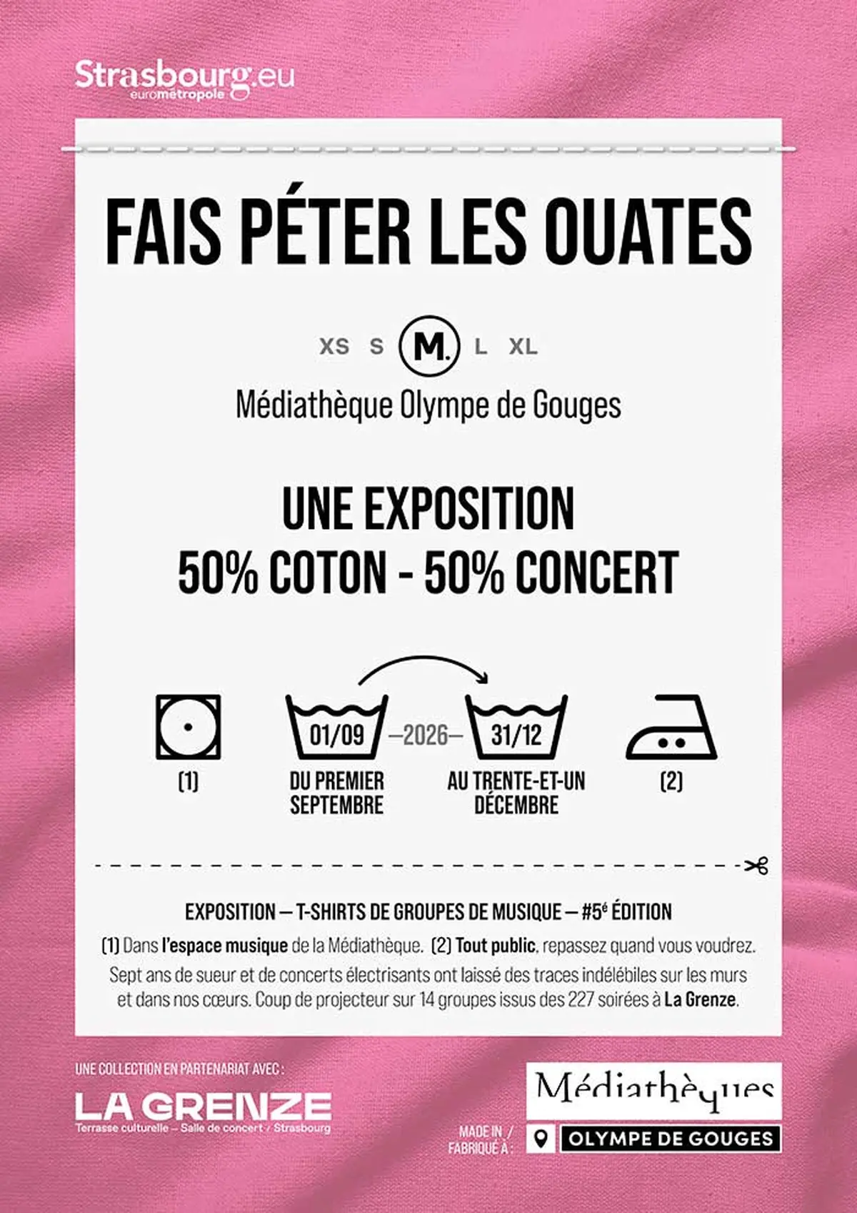 Vernissage de l'exposition Fais péter les ouates avec un DJ set de DJ Pone à Strasbourg
