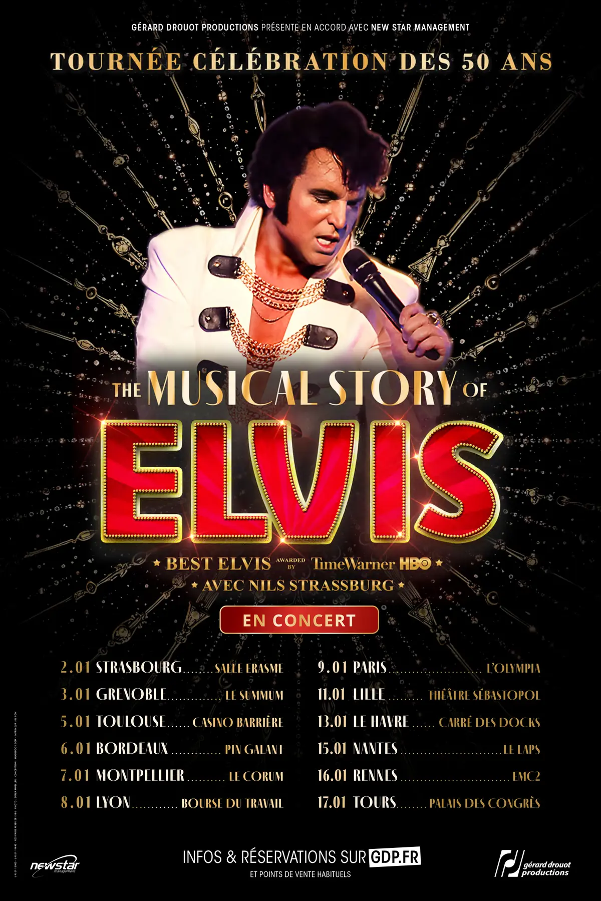 The Musical Story of Elvis : le concert hommage au King en tournée en France